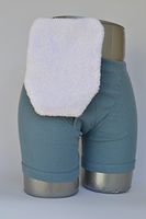 C & S Ostomy Pouch Covers Cx72749 Quick Dry Pouch Cover, Fits Flange Opening Of 3/4" To 2-1/4", Overall Length 9", White Terry Cloth,C & S Ostomy Pouch Covers - Each 1