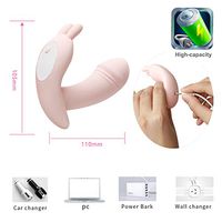 Remote Panty Vîbranting Toy for Women,Dog Clîtorisl Stimulation Sùcking Tongue Rechargable Super Powerful Female Lícking for Couples,Sùck Wand Bullet Vîbrantor Egg Adullt Toys Hands Free