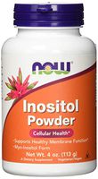 NOW Supplements, Inositol Powder, Neurotransmitter Signaling*, Cellular Health*, 4-Ounce