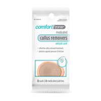 Comfort Zone Medicated Callus Removers, Effective Callus Removal Treatment with Salicylic Acid, 1 Pack