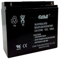 12v 18ah AGM Rechargeable Deep Cycle Replacement Battery for CB19-12, FM12180 6fm18, by Casil