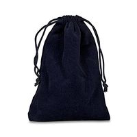 Navy Velour Jewelry Bags | Quantity: 25 | Width: 3"