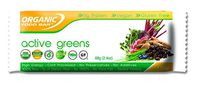 Organic Food Bar - Active Greens Protein Bars, USDA Organic Protein Bar with Superfood Blend (Pack of 12, 2.4 Ounce)