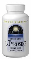 Source Naturals L-Tyrosine -Free Form POWDER Amino Acid Supplement - 100 Grams