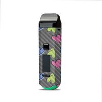 MightySkins Carbon Fiber Skin for SMOK RPM40 - Girly | Protective, Durable Textured Carbon Fiber Finish | Easy to Apply, Remove, and Change Styles | Made in The USA