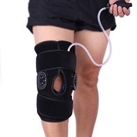 Hot/Cold Therapy & Air Compression Hinged Knee Support Wrap for Alleviating Knee Pain Arthritis Swelling Sports Injuries Rheumatoid Arthritis and Increase Circulation