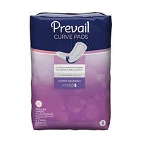 Prevail Curve Bladder Control Ultimate Pad White 14"