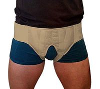 Hernia Gear Double Inguinal Hernia Groin Belt Beige (L 38-42)