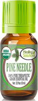 Organic Pine Needle Essential Oil (100% Pure - USDA Certified Organic) Best Therapeutic Grade Essential Oil - 10ml