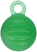 Sammons Preston Hand Exerciser with Loop, Medium Green Exercise Ball for Finger & Thumb Strength, Physical Therapy, Hand Rehabilitation, Easy to Squeeze Stress Balls for Strengthening Exercises