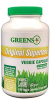Greens+ Organic Superfood Veggie Capsules | Non GMO | Vegan | Gluten Free | 240 caps