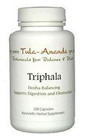 Tula-Ananda Triphala 100 Capsules 500 mg ea.