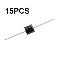 10A10 Diode, Rectifier Diodes 10A 1000V R-6 Axial Electronic Silicon Diodes ( Pack of 15pcs )