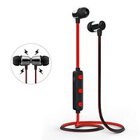 ASKCUT Metal in-Ear Wireless Earphones H15 Magnetic Sweatproof Bluetooth Headphones with Miro HiFi Stereo Durable Noise Cancelling Earbuds for Kids Women Girls Men Sleeping Running Workout Gym