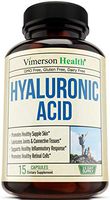 Hyaluronic Acid Capsules Natural Supplement. Maintain Skin Moisture and Joint Lubrication. Supports Healthy Connective Tissue. Promotes Healthy Skin, Hair, Nails and Bones. 15 Capsules