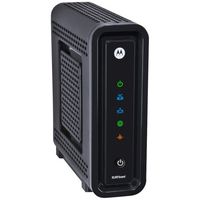 Motorola Surfboard Sb6121 Cable Modem . 1 X Network (Rj. 45) . F. Type . 222.5 Mbps Broadband . Gigabit Ethernet, Fast Ethernet . Desktop "Product Type: Broadband Modems/Cable Modems"