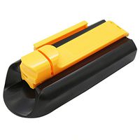 GHRMB Manual Cigarette Tobacco Injector Rolling Machine Single Tube Filling Roller Maker Smoking (Yellow)