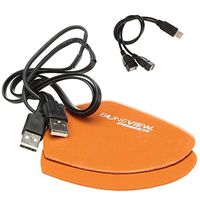 HotToes Battery Powered Heated Insoles - 2019 Edition Foot Warmer for Thermal Hunting Boots, Connect USB Cord to Any Rechargeable Lithium Battery Pack to Power