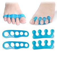 Gel Toe Separators and Toe Streightener, Gel Hammer Toe & Bunion Corrector for Relaxing Toes