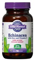 Oregon's Wild Harvest Echinacea with Zinc and Vitamin C Capsules, 90 Count
