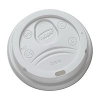 Dixie Drink-Thru Lid LID,DOME,F/12&16OZ HOTCUP 5224901 (Pack of 2)