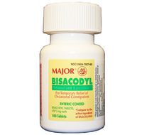 BISACODYL TAB 5MG EC MAJOR 100TB