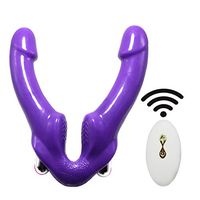 10 Frquencies Double Head Vii-brrattor Massager Wireless Remote Control Women Sxx Toy