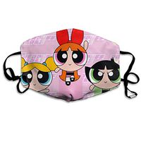 SSUJ7 Top The Powerpuff Girls Men Women Adjustable Earloop Mouth Guard Anti-Dust Washable Reusable Mouth Guard for Kids Teens Adults Anti Pollution,Anti-smog