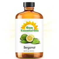Bergamot Essential Oil (Huge 8oz Bottle) Bulk Bergamot Oil - 8 Ounce