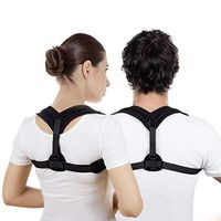LifestyleProvement - Back Posture Corrector – Adjustable Back Brace Corrector for Men and Women – Shoulder Pain Relief – Comfortable and User-Friendly – Supports Fast Injury Recovery