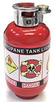 Eclipse Collectible Novelty Propane Tank Design Refillable Lighter, Assorted Colors, 1535
