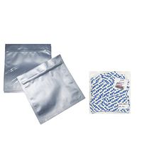 Pleasant Grove Farm 7 Mil Zip Lock Mylar Bags Plus 300cc Oxygen Absorbers (50, 2 Quart 10 x 10 Inch)