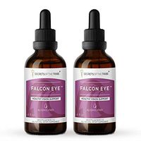 Secrets Of The Tribe - Falcon Eye, Healthy Vision Support, Herbal Supplement Blend Drops Alcohol-Free Liquid Extract (2x4 fl oz)
