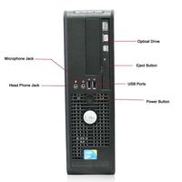 Dell Optiplex - Windows 7 - New 2GB - DVDRW- New Keyboard and Mouse- New Wifi - Core 2 Duo - 3.0GHz - 160GB HD-(Certified Reconditioned)