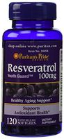Puritan's Pride Resveratrol 100 mg / 120 Softgels
