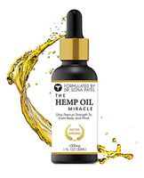 The Hemp Oil Miracle - Premium high Grade ONLY Doctor Approved Hemp Oil for Pain, Arthritis, Inflammation, Anxiety, Sleep, Stress, Mood, Eczema, Acne, and More