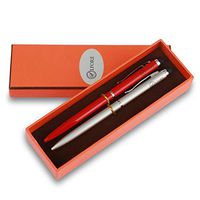 2 Pack Stylus Pens for Touch Screen - 2 in 1 Design Slim Capacitive Stylus and Ballpoint Pens for Universal Touch Screens Devices for iPhone, iPad, Android, Smartphones, Tablet PC with Gift Box