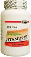 Landau Kosher B12 Vitamin 250 Mcg - 250 TAB