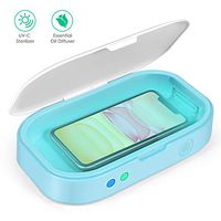 Smart Phone Sanitizer, UV Phone Sterilizer, USB Charging and Aromatherapy Function, for All Phone, Jewelry, Watch Kills Up to 99.9% of Bacteria & Vir