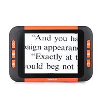 Koolertron 3.5 inch LCD Portable Video Digital Magnifier Electronic Reading Aid for Low Vision - Ideal Aide for Reading, Writing, Viewing Maps, Books - Handheld Digital Tool