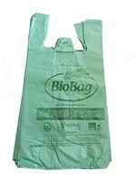 BioBag Bundle of 50 Large BiodegradableT-Shirt Style Trashbasket Bags