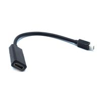 Sccon 1pcs Mini DP to HDMI Cable Adapter Displayport Male to HDMI Female 1080P Cable Adapter for MacBook, Chromebook, Surface Pro