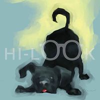 Hi-Look Microfiber Cleaning Cloth, dog design - Tigger