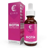 EIRO Biotin Liquid Drops | 6000mcg per serving | Healthier, Stronger, Faster - Hair & Nails | Superior Absorption