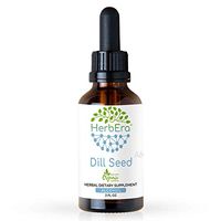 Dill Seed A60 Alcohol Herbal Extract Tincture, Super-Concentrated Organic Dill Seed (Anethum Graveolens) Dried Seed (2 fl oz)