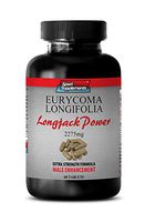 Tongkat ali powder - Longjack Power Eurycoma Longifolia 2275mg - Testosterone booster for men (1 Bottle - 60 Tablets)
