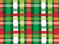 Holiday Modern - Christmas Weave 24"x417' Gift Wrap Half Ream Roll (1 roll) - Wraps -M5482H24