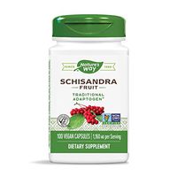 Nature's Way Schizandra Fruit, 100 Capsules (Pack of 2)