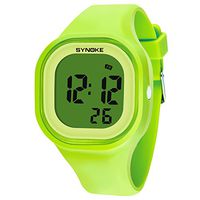 SYNOKE Kid's Digital Timing Multifunctional Luminous Waterproof A jelly Sport watch……