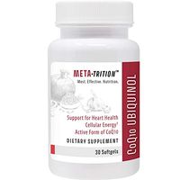 Metatrition Coq10 Ubiquinol Nutritional Supplements, 30 Count